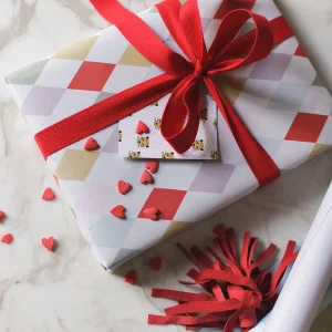 Упаковочная бумага Paperie Ромбы