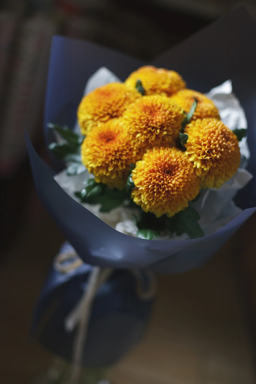 Букет из хризантем Паладов