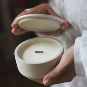 Соевая свеча Миндальный Макарон