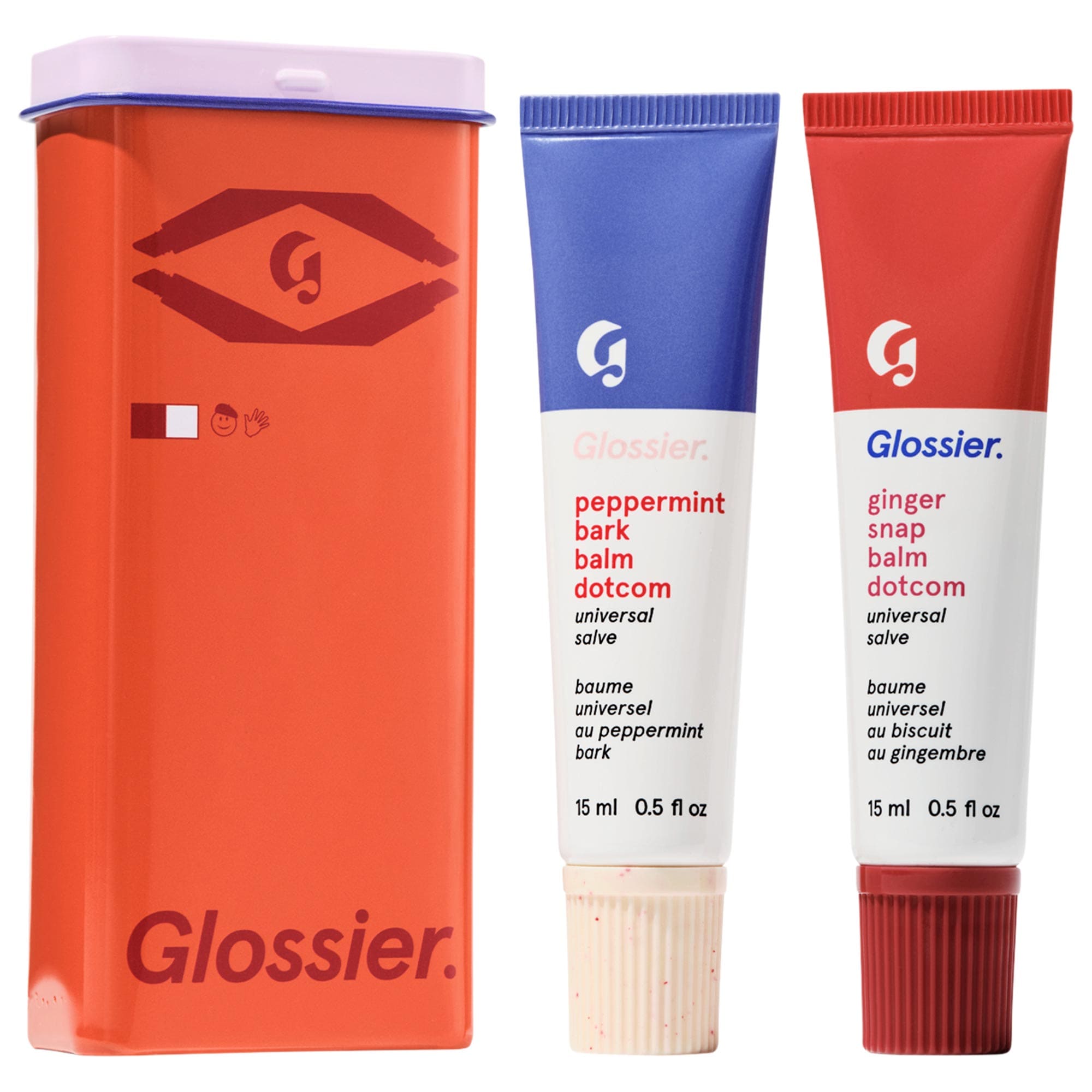 Подарочный набор бальзамов для губ Glossier