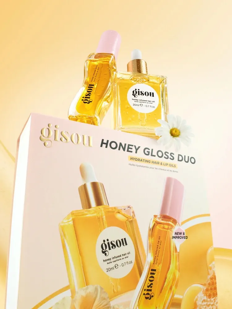 Подарочный набор Gisou Honey Gloss Duo